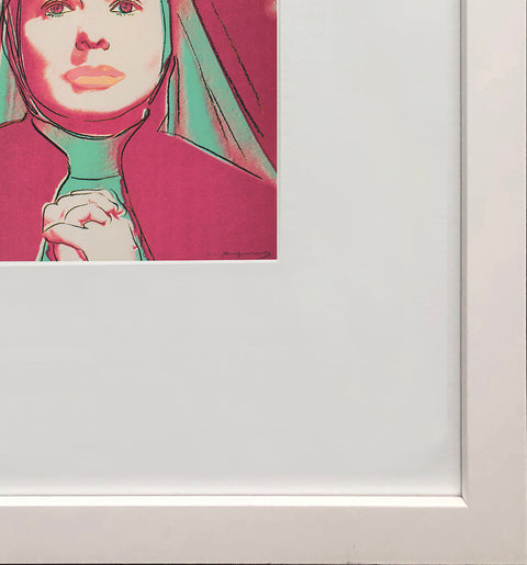 ANDY WARHOL Portrait of Ingrid Bergman the Nun, 1983