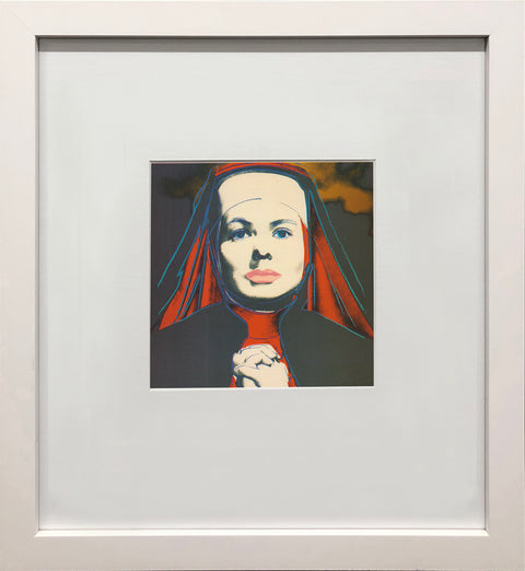 ANDY WARHOL Portrait of Ingrid Bergman the Nun, 1983