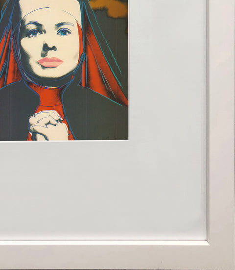 ANDY WARHOL Portrait of Ingrid Bergman the Nun, 1983
