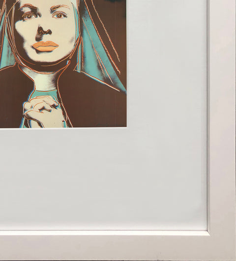 ANDY WARHOL Portrait of Ingrid Bergman the Nun, 1983