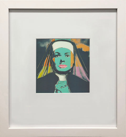 ANDY WARHOL Portrait of Ingrid Bergman the Nun, 1983
