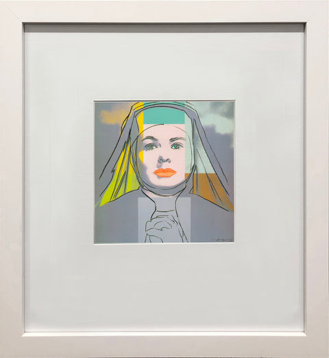 ANDY WARHOL Portrait of Ingrid Bergman the Nun, 1983