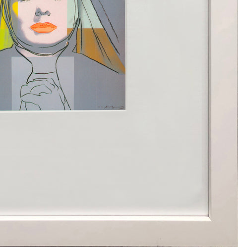 ANDY WARHOL Portrait of Ingrid Bergman the Nun, 1983