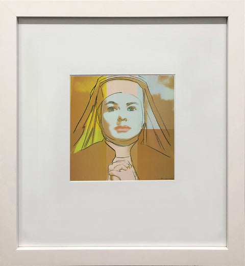 ANDY WARHOL Portrait of Ingrid Bergman the Nun, 1983
