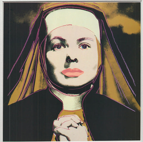 ANDY WARHOL Portrait of Ingrid Bergman the Nun, 1983