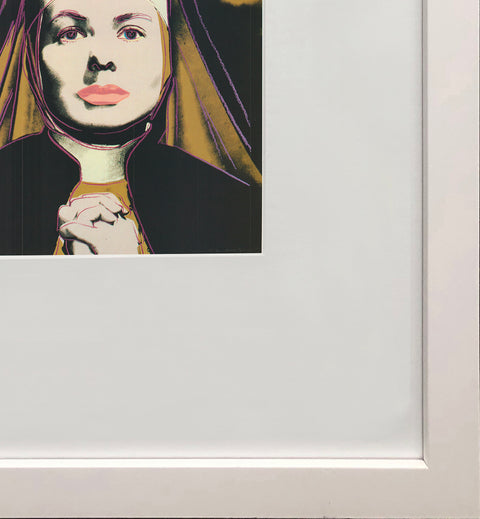 ANDY WARHOL Portrait of Ingrid Bergman the Nun, 1983