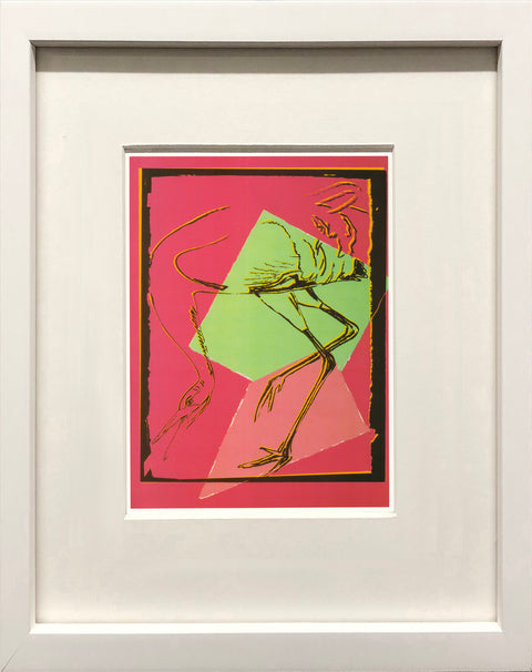 ANDY WARHOL Vanishing Animals: Whooping Crane, 1991