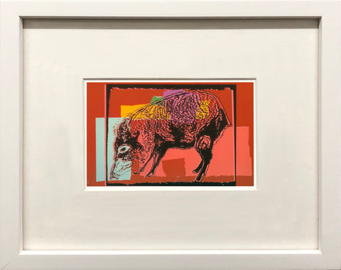 ANDY WARHOL Vanishing Animals: Giant Chaco Peccary, 1991