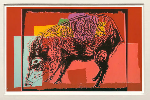 ANDY WARHOL Vanishing Animals: Giant Chaco Peccary, 1991