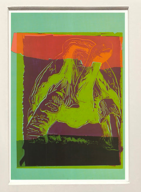 ANDY WARHOL Vanishing Animals: Galapagos Tortoise, 1991