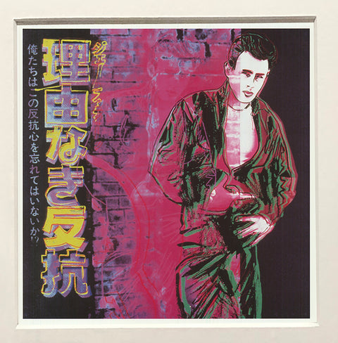 ANDY WARHOL Rebel Without a Cause (James Dean), 1990