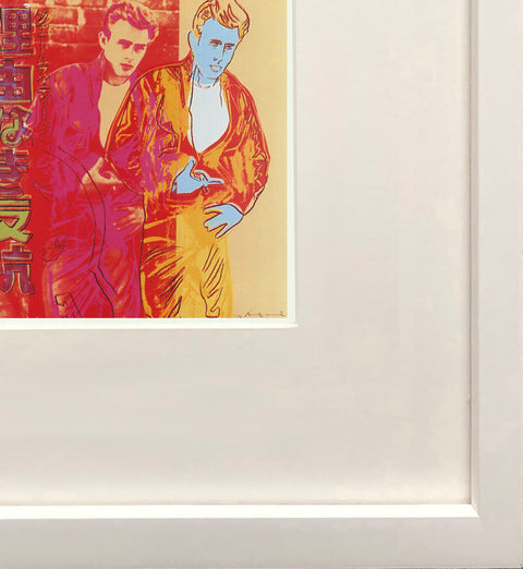 ANDY WARHOL Rebel Without a Cause (James Dean), 1990
