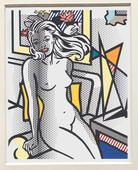 ROY LICHTENSTEIN Nude with Yellow Pillow, 1997