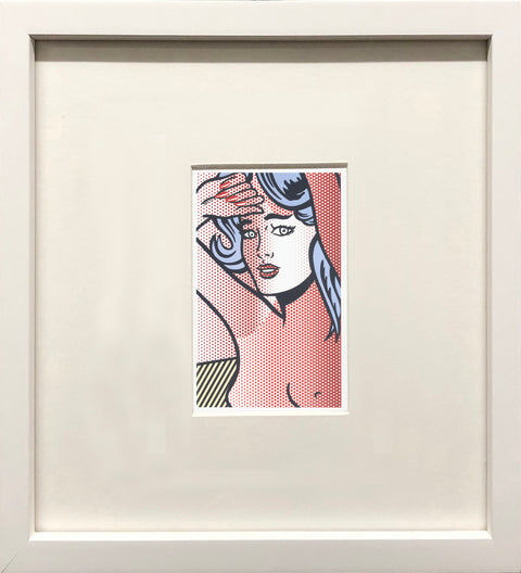 ROY LICHTENSTEIN Nude with Blue Hair, 1997