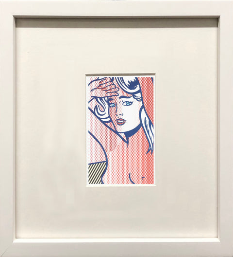 ROY LICHTENSTEIN Nude with Blue Hair, State 1, 1997