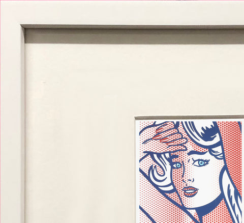 ROY LICHTENSTEIN Nude with Blue Hair, State 1, 1997