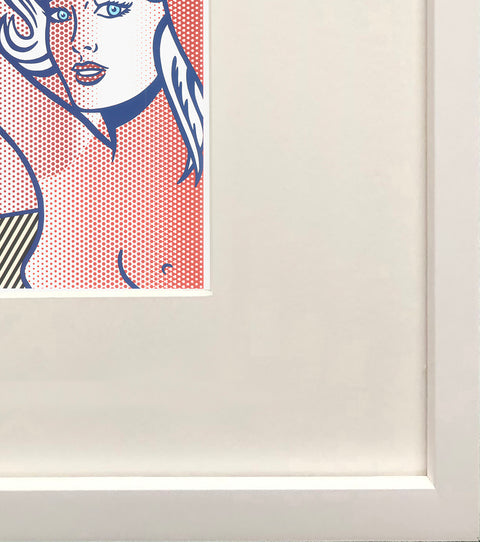 ROY LICHTENSTEIN Nude with Blue Hair, State 1, 1997