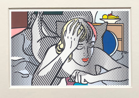 ROY LICHTENSTEIN Thinking Nude, 1997