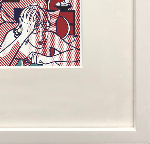 ROY LICHTENSTEIN Thinking Nude, State I, 1997