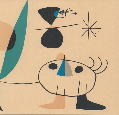 JOAN MIRO Les Fauves, 1966