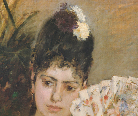BERTHE MORISOT Portrait of Madame Hubbard, 1990
