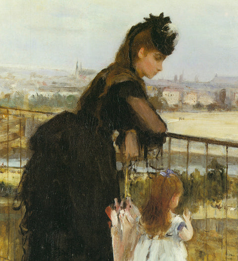 BERTHE MORISOT Woman and Child on a Balcony, 1993