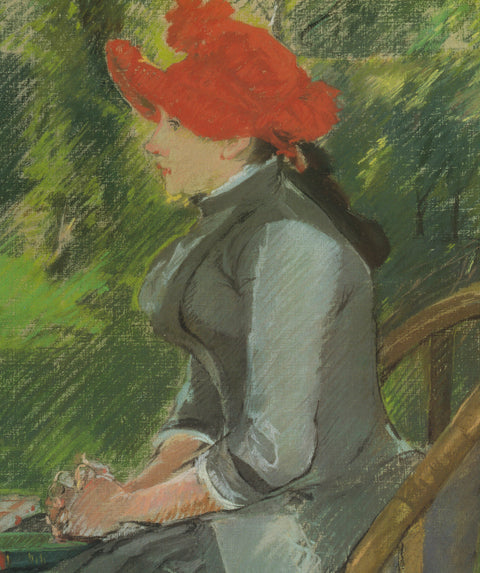 EVA GONZALEZ Reading in the Garden, 1993