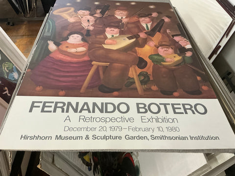 FERNANDO BOTERO Los Musicos, 1980