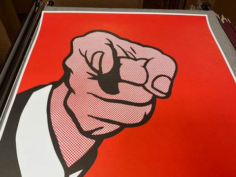 ROY LICHTENSTEIN Pointed Finger, 1989