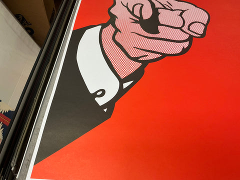 ROY LICHTENSTEIN Pointed Finger, 1989