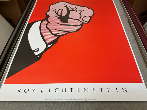 ROY LICHTENSTEIN Pointed Finger, 1989
