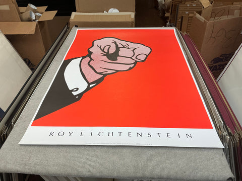 ROY LICHTENSTEIN Pointed Finger, 1989