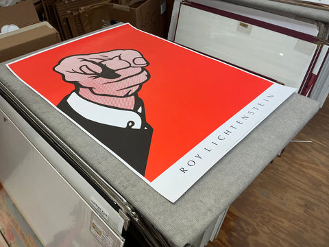 ROY LICHTENSTEIN Pointed Finger, 1989