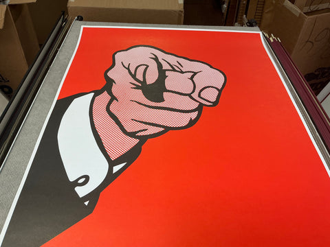 ROY LICHTENSTEIN Pointed Finger, 1989