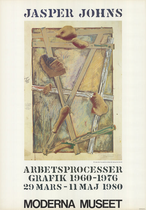 JASPER JOHNS Works in Progress, 1980