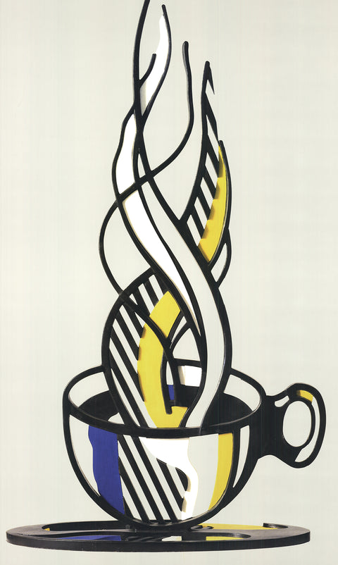 ROY LICHTENSTEIN Cup and Saucer, 1989