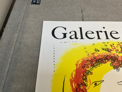 MARC CHAGALL The Yellow Background, 1969