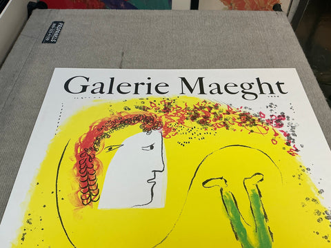 MARC CHAGALL The Yellow Background, 1969