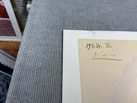 PABLO PICASSO Hommage A Rene Char, 1969