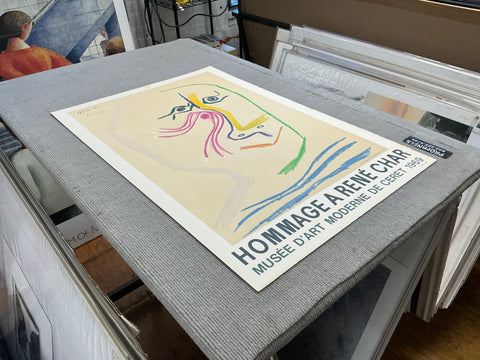 PABLO PICASSO Hommage A Rene Char, 1969