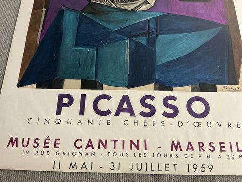 PABLO PICASSO Musee Cantini, 1959