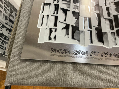 LOUISE NEVELSON Lunar Silence: The Silver Piece, 1977