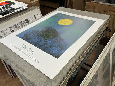 MAX ERNST Ursachen Der Sonne, The Sun, 1989