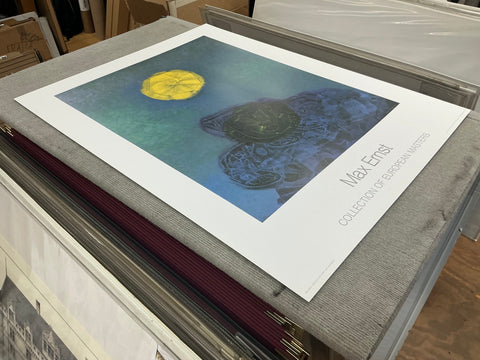 MAX ERNST Ursachen Der Sonne, The Sun, 1989