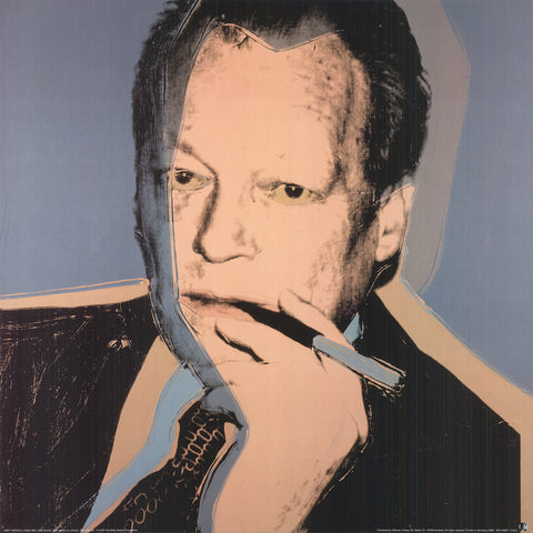 ANDY WARHOL Willy Brandt, 1997