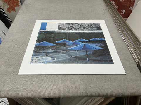 JAVACHEFF CHRISTO The Blue Umbrellas, 1995