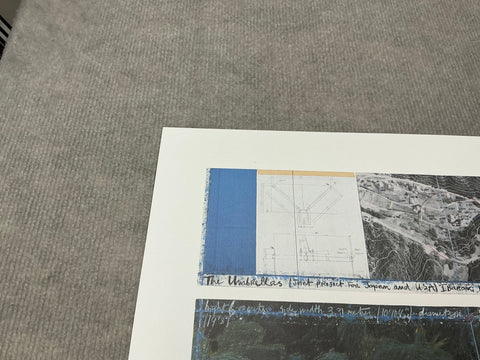 JAVACHEFF CHRISTO The Blue Umbrellas, 1995