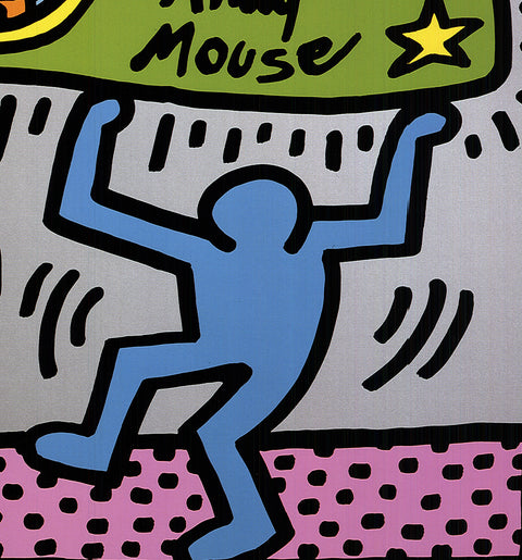 KEITH HARING Andy Mouse