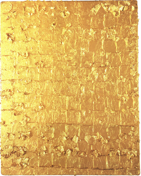 YVES KLEIN Gold Leaf on Panel, 1994