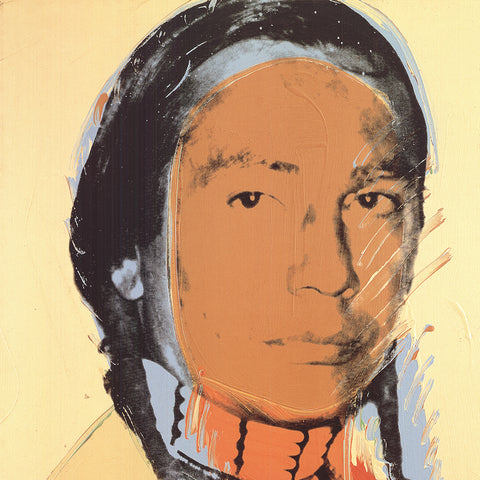 ANDY WARHOL American Indian, 2000